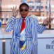 Janelle Monae at the Belvedere Vodka x Janelle Monae celebration of the “A Beautiful Future” limited edition bottle in Chicago on August 01, 2019.